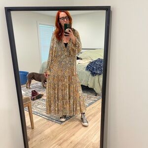 Feeling Groovy Floral Maxi